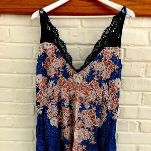 NWT - Free People - Morning Sun - Boho - Mini Slip Dress